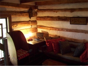 Reading by candlelight